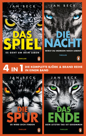 Buchcover Die Björk und Brand Reihe Band 1-4: Das Spiel, Die Nacht, Die Spur, Das Ende (4in1-Bundle) | Jan Beck | EAN 9783641308995 | ISBN 3-641-30899-2 | ISBN 978-3-641-30899-5