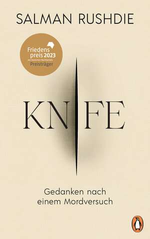Buchcover Knife | Salman Rushdie | EAN 9783641313388 | ISBN 3-641-31338-4 | ISBN 978-3-641-31338-8