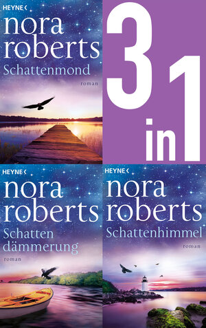 Buchcover Schattentrilogie Band 1–3: Schattenmond/Schattendämmerung/Schattenhimmel (3in1-Bundle) | Nora Roberts | EAN 9783641313487 | ISBN 3-641-31348-1 | ISBN 978-3-641-31348-7