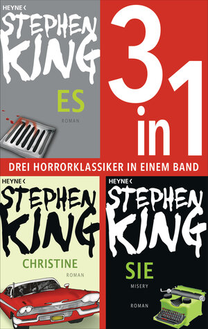 Buchcover ES / Sie / Christine (3in1-Bundle) | Stephen King | EAN 9783641317690 | ISBN 3-641-31769-X | ISBN 978-3-641-31769-0