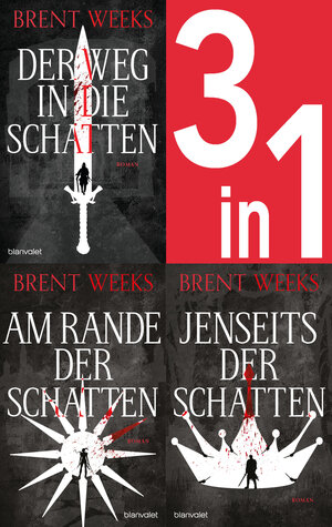 Buchcover Die Schatten-Trilogie Band 1-3: Der Weg in die Schatten / Am Rande der Schatten / Jenseits der Schatten (3in1-Bundle) | Brent Weeks | EAN 9783641321604 | ISBN 3-641-32160-3 | ISBN 978-3-641-32160-4