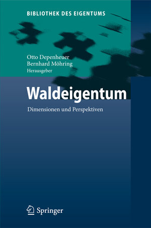 Buchcover Waldeigentum  | EAN 9783642002311 | ISBN 3-642-00231-5 | ISBN 978-3-642-00231-1