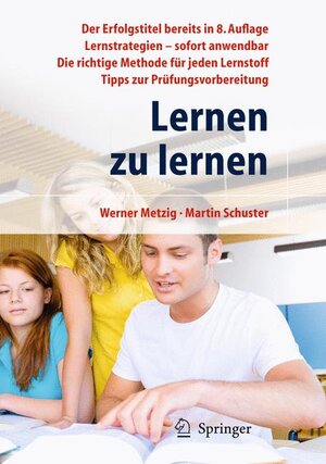 Buchcover Lernen zu lernen | Werner Metzig | EAN 9783642031120 | ISBN 3-642-03112-9 | ISBN 978-3-642-03112-0