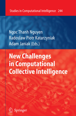 Buchcover New Challenges in Computational Collective Intelligence | EAN 9783642039577 | ISBN 3-642-03957-X | ISBN 978-3-642-03957-7