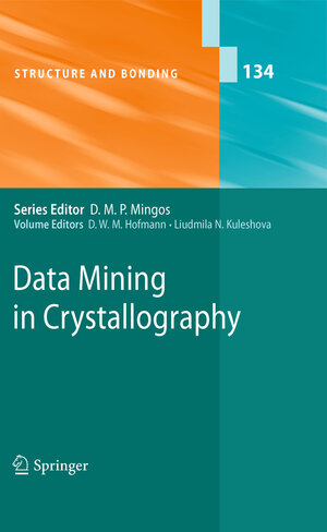 Buchcover Data Mining in Crystallography | EAN 9783642047596 | ISBN 3-642-04759-9 | ISBN 978-3-642-04759-6