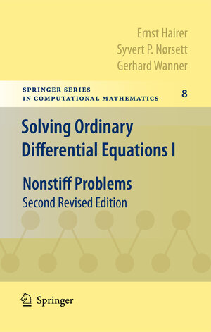 Buchcover Solving Ordinary Differential Equations I | Ernst Hairer | EAN 9783642051630 | ISBN 3-642-05163-4 | ISBN 978-3-642-05163-0