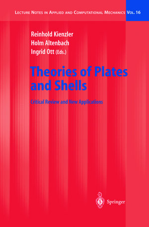 Buchcover Theories of Plates and Shells | EAN 9783642059049 | ISBN 3-642-05904-X | ISBN 978-3-642-05904-9