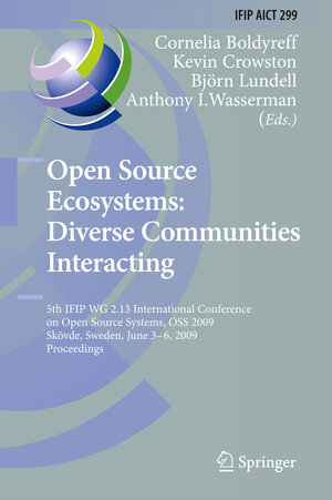 Buchcover Open Source Ecosystems: Diverse Communities Interacting | EAN 9783642101892 | ISBN 3-642-10189-5 | ISBN 978-3-642-10189-2