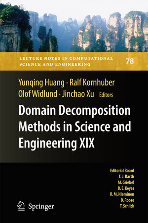 Buchcover Domain Decomposition Methods in Science and Engineering XIX | EAN 9783642113031 | ISBN 3-642-11303-6 | ISBN 978-3-642-11303-1
