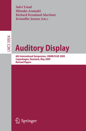 Buchcover Auditory Display | EAN 9783642124389 | ISBN 3-642-12438-0 | ISBN 978-3-642-12438-9