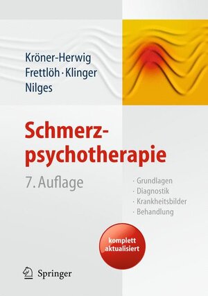 Buchcover Schmerzpsychotherapie  | EAN 9783642127823 | ISBN 3-642-12782-7 | ISBN 978-3-642-12782-3