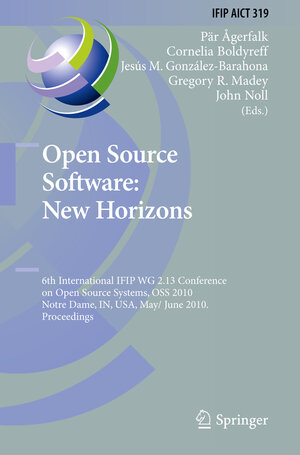 Buchcover Open Source Software: New Horizons  | EAN 9783642132445 | ISBN 3-642-13244-8 | ISBN 978-3-642-13244-5