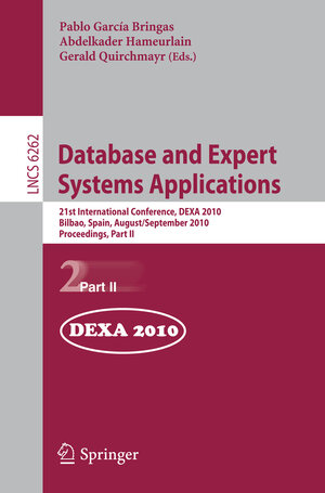Buchcover Database and Expert Systems Applications | EAN 9783642152511 | ISBN 3-642-15251-1 | ISBN 978-3-642-15251-1