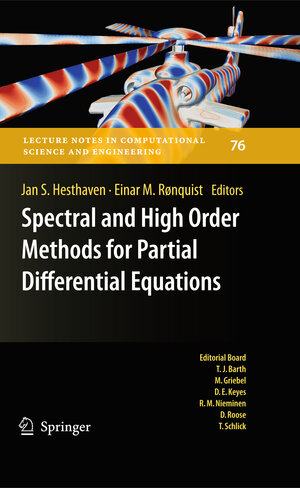 Buchcover Spectral and High Order Methods for Partial Differential Equations | EAN 9783642153365 | ISBN 3-642-15336-4 | ISBN 978-3-642-15336-5