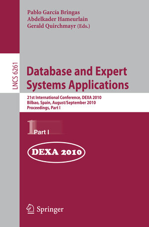 Buchcover Database and Expert Systems Applications | EAN 9783642153631 | ISBN 3-642-15363-1 | ISBN 978-3-642-15363-1