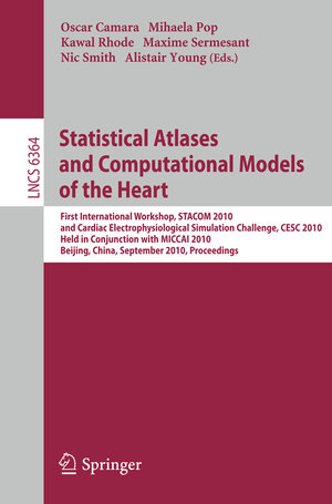 Buchcover Statistical Atlases and Computational Models of the Heart | EAN 9783642158346 | ISBN 3-642-15834-X | ISBN 978-3-642-15834-6