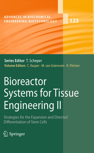 Buchcover Bioreactor Systems for Tissue Engineering II | EAN 9783642160509 | ISBN 3-642-16050-6 | ISBN 978-3-642-16050-9