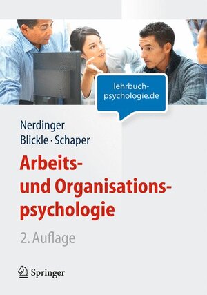 Buchcover Arbeits- und Organisationspsychologie (Lehrbuch mit Online-Materialien) | Friedemann Nerdinger | EAN 9783642169717 | ISBN 3-642-16971-6 | ISBN 978-3-642-16971-7