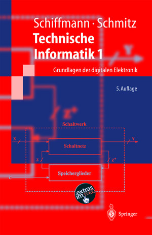 Buchcover Technische Informatik 1 | Wolfram Schiffmann | EAN 9783642188947 | ISBN 3-642-18894-X | ISBN 978-3-642-18894-7