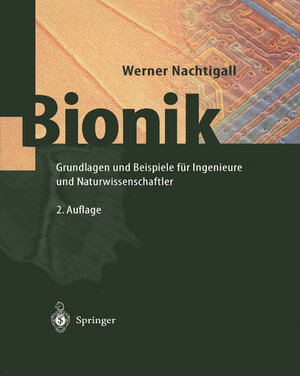 Buchcover Bionik | Werner Nachtigall | EAN 9783642189968 | ISBN 3-642-18996-2 | ISBN 978-3-642-18996-8
