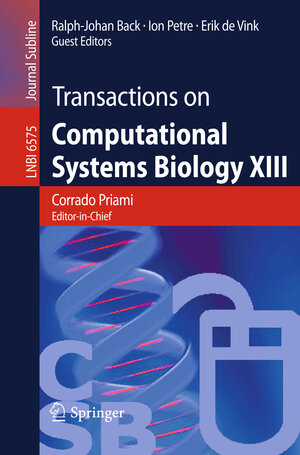 Buchcover Transactions on Computational Systems Biology XIII  | EAN 9783642197475 | ISBN 3-642-19747-7 | ISBN 978-3-642-19747-5