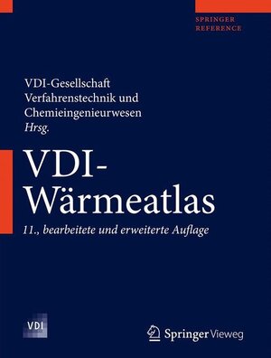 Buchcover VDI-Wärmeatlas | EAN 9783642199813 | ISBN 3-642-19981-X | ISBN 978-3-642-19981-3