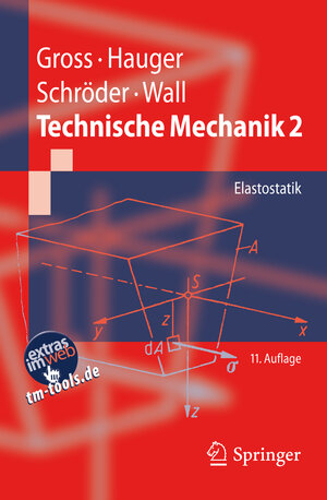Buchcover Technische Mechanik 2 | Dietmar Gross | EAN 9783642199844 | ISBN 3-642-19984-4 | ISBN 978-3-642-19984-4