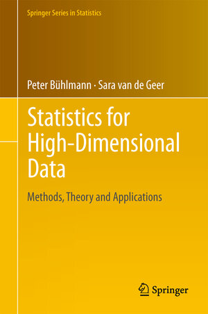 Buchcover Statistics for High-Dimensional Data | Peter Bühlmann | EAN 9783642201912 | ISBN 3-642-20191-1 | ISBN 978-3-642-20191-2