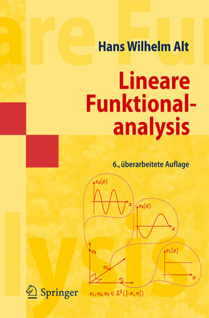 Buchcover Lineare Funktionalanalysis | Hans Wilhelm Alt | EAN 9783642222603 | ISBN 3-642-22260-9 | ISBN 978-3-642-22260-3