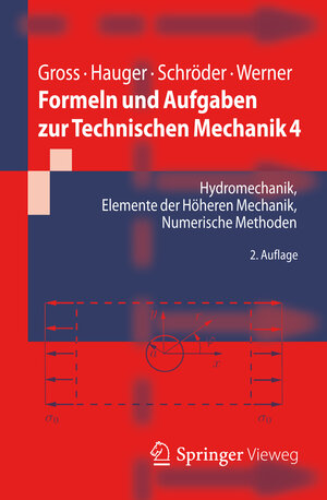 Buchcover Formeln und Aufgaben zur Technischen Mechanik 4 | Dietmar Gross | EAN 9783642243998 | ISBN 3-642-24399-1 | ISBN 978-3-642-24399-8