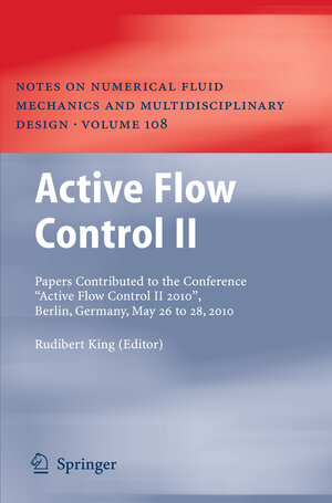 Buchcover Active Flow Control II  | EAN 9783642263125 | ISBN 3-642-26312-7 | ISBN 978-3-642-26312-5