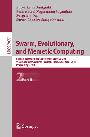 Buchcover Swarm, Evolutionary, and Memetic Computing, Part II | EAN 9783642272417 | ISBN 3-642-27241-X | ISBN 978-3-642-27241-7