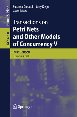 Buchcover Transactions on Petri Nets and Other Models of Concurrency V | EAN 9783642290718 | ISBN 3-642-29071-X | ISBN 978-3-642-29071-8
