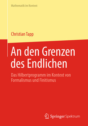 Buchcover An den Grenzen des Endlichen | Christian Tapp | EAN 9783642296536 | ISBN 3-642-29653-X | ISBN 978-3-642-29653-6