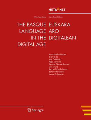 Buchcover The Basque Language in the Digital Age | EAN 9783642307959 | ISBN 3-642-30795-7 | ISBN 978-3-642-30795-9