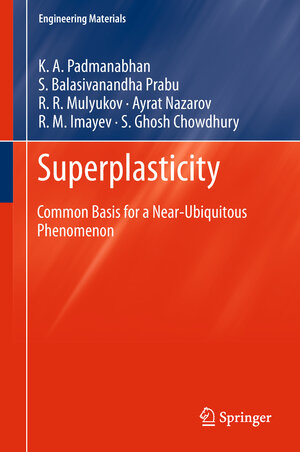 Buchcover Superplasticity | K. A. Padmanabhan | EAN 9783642319563 | ISBN 3-642-31956-4 | ISBN 978-3-642-31956-3