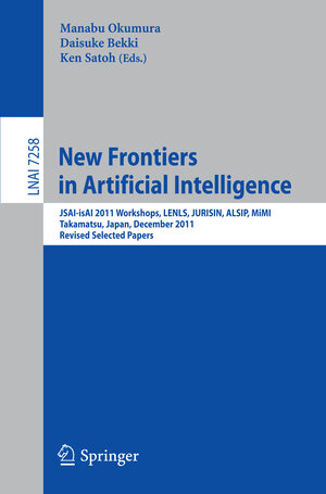 Buchcover New Frontiers in Artificial Intelligence | EAN 9783642320897 | ISBN 3-642-32089-9 | ISBN 978-3-642-32089-7