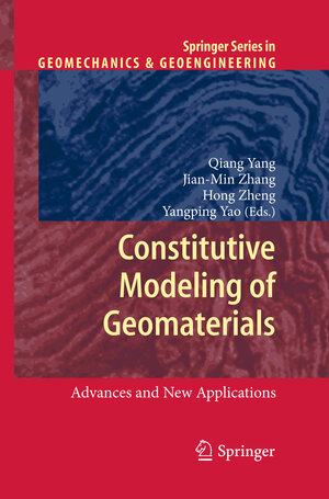 Buchcover Constitutive Modeling of Geomaterials | EAN 9783642328138 | ISBN 3-642-32813-X | ISBN 978-3-642-32813-8