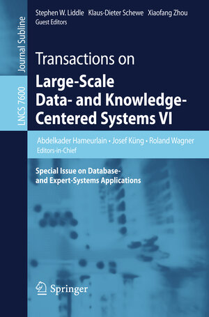 Buchcover Transactions on Large-Scale Data- and Knowledge-Centered Systems VI | EAN 9783642341786 | ISBN 3-642-34178-0 | ISBN 978-3-642-34178-6