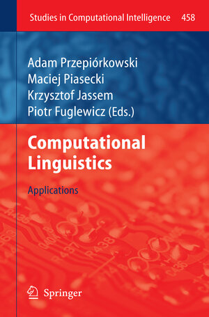 Buchcover Computational Linguistics | EAN 9783642343988 | ISBN 3-642-34398-8 | ISBN 978-3-642-34398-8