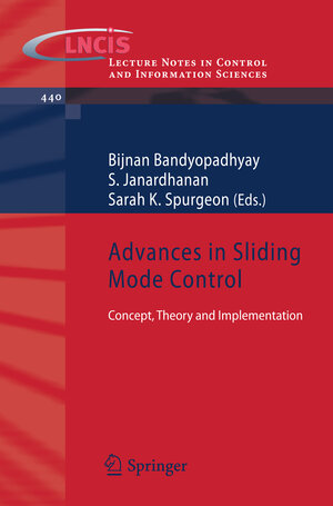 Buchcover Advances in Sliding Mode Control  | EAN 9783642369865 | ISBN 3-642-36986-3 | ISBN 978-3-642-36986-5
