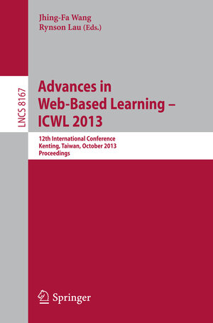Buchcover Advances in Web-Based Learning -- ICWL 2013  | EAN 9783642411748 | ISBN 3-642-41174-6 | ISBN 978-3-642-41174-8