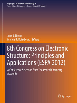 Buchcover 8th Congress on Electronic Structure: Principles and Applications (ESPA 2012) | EAN 9783642412721 | ISBN 3-642-41272-6 | ISBN 978-3-642-41272-1