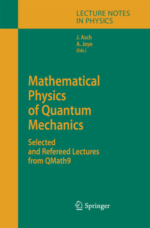 Buchcover Mathematical Physics of Quantum Mechanics | EAN 9783642421570 | ISBN 3-642-42157-1 | ISBN 978-3-642-42157-0