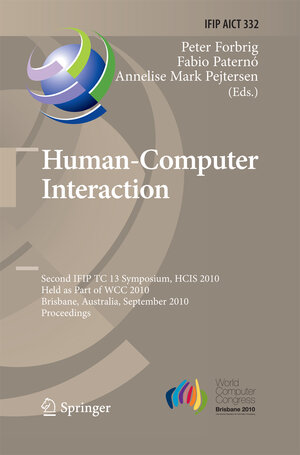 Buchcover Human-Computer Interaction | EAN 9783642422898 | ISBN 3-642-42289-6 | ISBN 978-3-642-42289-8