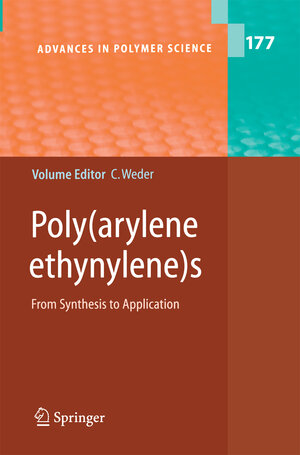 Buchcover Poly(arylene ethynylene)s | EAN 9783642430206 | ISBN 3-642-43020-1 | ISBN 978-3-642-43020-6