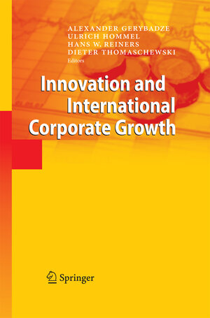 Buchcover Innovation and International Corporate Growth  | EAN 9783642445293 | ISBN 3-642-44529-2 | ISBN 978-3-642-44529-3