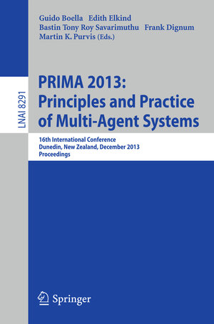 Buchcover PRIMA 2013: Principles and Practice of Multi-Agent Systems  | EAN 9783642449260 | ISBN 3-642-44926-3 | ISBN 978-3-642-44926-0