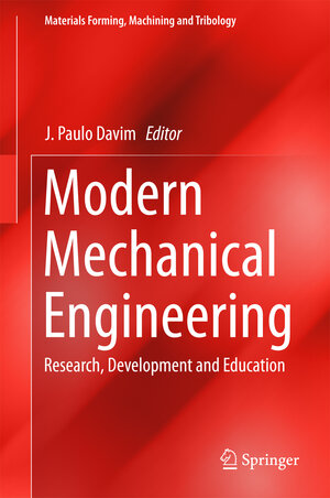 Buchcover Modern Mechanical Engineering | EAN 9783642451751 | ISBN 3-642-45175-6 | ISBN 978-3-642-45175-1