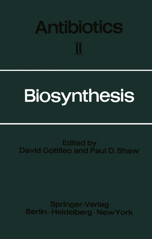 Buchcover Biosynthesis | David Gottlieb | EAN 9783642460562 | ISBN 3-642-46056-9 | ISBN 978-3-642-46056-2